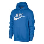 Nike Sportswear Club Fleece, Sweat-Shirt à Capuche et Graphiques Homme, Bleu Pacifique/Pacifique, 2XL