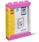 LEGO PINK PHOTO PICTURE DISPLAY FRAME 5 X 7 INCH DOUBLE SIDED AND STACKABLE NEW