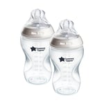 Tommee Tippee Lot de 2 biberons Natural Start BLANC