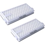 SF-HA50 2-pack Airclean 50 HEPA-filter Kompatibel med Mi-ele Complete C3 C2 Compact C1 C2 S8340 S6240 S5211 S8000 Dammsugare