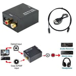 Optinen koaksiaalinen Toslink Digital/Analog Audio Converter -sovitin