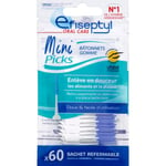 Batonnets interdentaire efiseptyl mini picks gomme x60