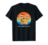 Christmas Capybara Dont Worry Be Capy T-Shirt