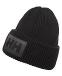 HELLY HANSEN HH BOX BEANIE, Svart, STD