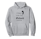 Oxford Comma Funny English Grammar Pullover Hoodie