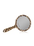 Gillian Jones Two Sided Hand Mirror in Leopard Print