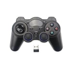 2.4G Wireless Game Controller Gamepad Joystick Joypad For WIN 7 8 10 PC Laptops