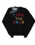 Marvel Girls Avengers Endgame I Love You 3000 Crayons Sweatshirt - 7-8 Years