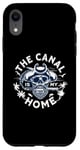 Coque pour iPhone XR Vintage Narrowboat Canal Pirate Captain Barge Boat Life