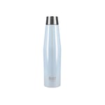 BUILT Apex - Bouteille Isotherme avec Bouchon Hermétique, 100% Réutilisable, Sans BPA, Gourde en Acier Inoxydable 18/10, 540 ml, Bleu Irisé