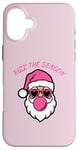 iPhone 16 Plus Christmas Santa Pink Rizz The Season Pink Gum Case