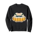 Bavaria Party Beer Festival Bavarian Bar Maid Costume State Sweatshirt