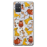 ERT GROUP Coque de téléphone Portable pour Samsung A71 5G Original et sous Licence Officielle Disney Motif Simba & Friends 010 Parfaitement adapté à la Forme du téléphone Portable, partiel imprimé