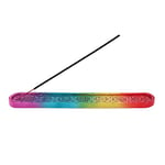 Nemesis Now Rainbow Chakra Lot de 4 brûle-encens Multicolore 12 cm