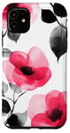 Coque pour iPhone 11 Rose aquarelle Roses florales Roses roses roses