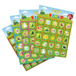 Goliath Chicken Poo Bingo Game - Wind-up Chicken Drops Poos on Bingo Game Board