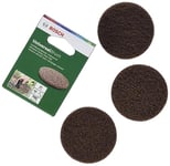 Bosch Abrasive Heavy Duty Pad for Electric Cleaning Brush UniversalBrush (3 Pieces Included, in Carton Packaging)