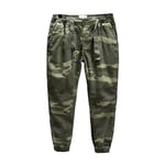 Jeans Pants High WaistNew Cargo Pants Men Camouflage Drawstring Men Hip Hop Streetwear Trousers Multi Pockets Casual Pants Joggers M Camouflage02