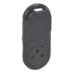 Enjoliveur Céliane pour prise de courant 2P+T Surface et chargeur usb semi encastré finition graphite (067916)