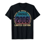 19 Year Old Gifts Vintage 2006 Limited Edition 19th Birthday T-Shirt