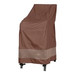 Duck Covers Housse de chaise de patio empilable ultime imperméable, 71,1 cm, housses de chaise d'extérieur