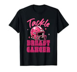 Tackle Breast Cancer Awareness Costume Football Equipment T-Shirt