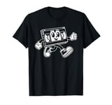 Funny VHS Cassette Tape Men Women Kids Retro Graphic T-Shirt