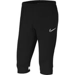 Nike Garçon Y Nk Dry Acd21 3/4 Kp Pantalon de surv tement, Noir/Blanc, XL (158-170 cm)