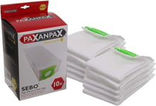 10 Vacuum Dust Bags For Sebo Hoover Extra Pet XP2, XP3 GLM34120