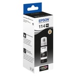 Original Epson 114 Photo Black Ink Bottle Refill Cartridge (C13T07B140)