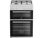 BEKO FTG6201W 60 cm Gas Cooker - White, White