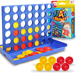 4 in a Row Game | Family Fun Kids Board Games & Travel Games for Kids & Adults