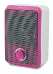 Tower T675001P  600W PTC ceramic Mini Fan Heater- PINK - Brand New