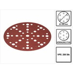 Stf D150/48 Meules Ruby 2 P180 150 mm - 200 pièces (4x 575192) pour ro 150, es 150, ets 150, ets ec 150, lex 150, wts 150, hsk-d 150 - Festool