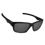 Hawkry Polarized Replacement Lenses for-Oakley Jupiter Squared Sunglass Black