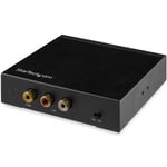 StarTech HDMI to RCA Converter Box with Audio - Composite Video Adapter - NTSC/PAL - 1080p (HD2VID2) - videokonverter - svart