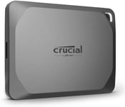 Crucial X9 Pro 2TB Portable External SSD - Up to 1050MB/s Read/Write, External -