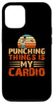 Coque pour iPhone 13 Punching Things Is My Cardio Martial Arts