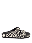 Scholl Kim Mule Sandals, Zebra