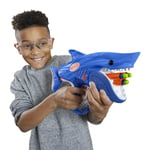 Pistol med Pilar Hasbro Nerf Sharkfire 23 x 40 cm