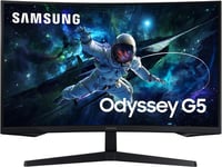 Samsung Odyssey G5 LS32CG552EUXXU 32" Gaming Monitor - - QHD 2560x1440, 1000R