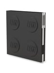 Euromic LEGO Stationery Locking note book BLACK with gel pen