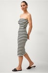 Vila - Tubklänning viHeidi Midi Tube Dress - Beige