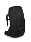 Osprey Farpoint Trek 75 Sac à Dos Homme, Noir, Taille Unique