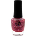 W7 Cosmetics Glitter Nail Polish 15ml - Various Shades 178 Fairy