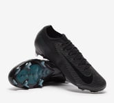 NIKE AIR ZOOM MERCURIAL VAPOR 16 ELITE FG BLACK BKACK DEEP JUNGLE UK 12