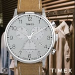 Timex Watch Mens Gents Waterbury Chronograph Watch TW2T71200 RRP £129.99