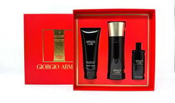 Armani Code 60ml Eau De Parfum 3pc Gift Set. Older Formula