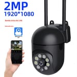 5G Wifi PTZ IP-turvakamera Automaattinen seuranta 5MP HD Full Color Night Vision Outdoor Langaton TV Kotiin itkuhälytin 2MP 5g EU Plug