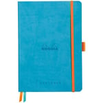 Rhodia Goalbook soft turquoise A5 dot ivory